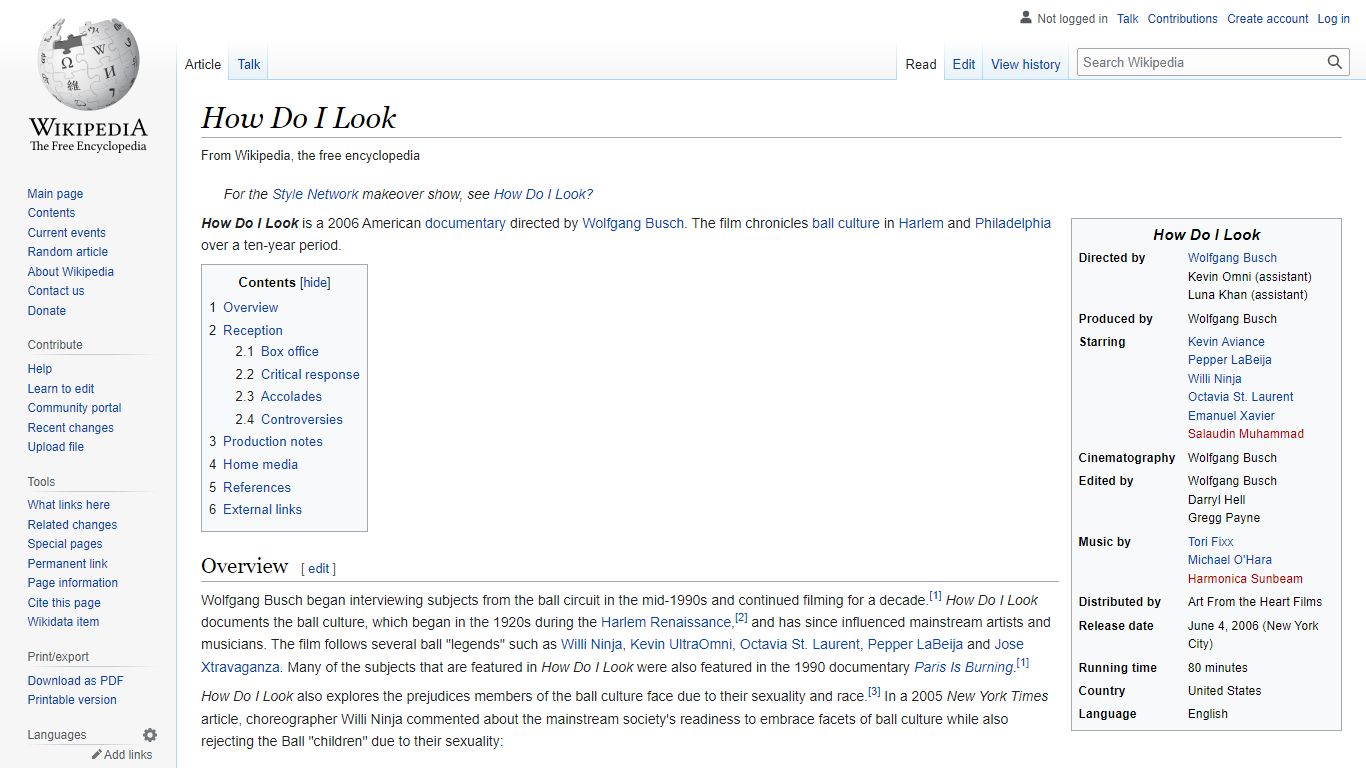 How Do I Look - Wikipedia